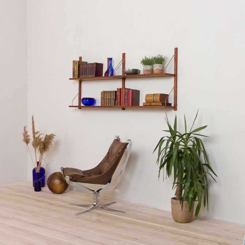 Vintage teak wall unit 1960s