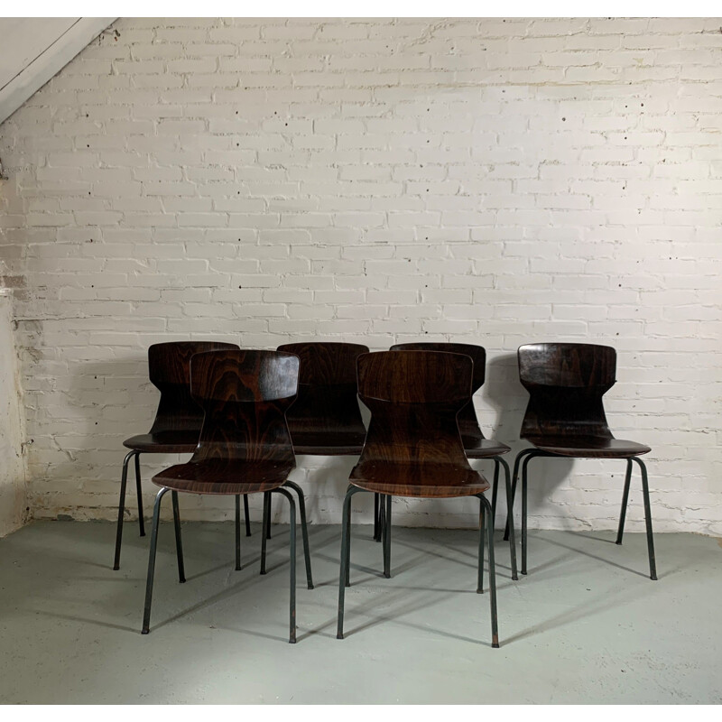 Vintage-Stühle aus Palisanderholz 1960