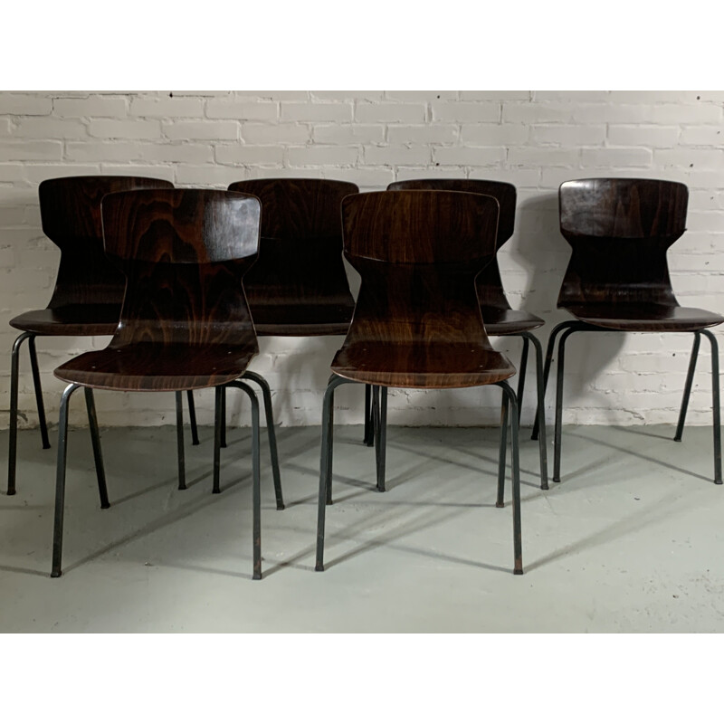 Vintage rosewood chairs 1960s