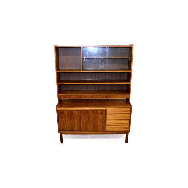 Vintage teak bookcase Sweden 1960s