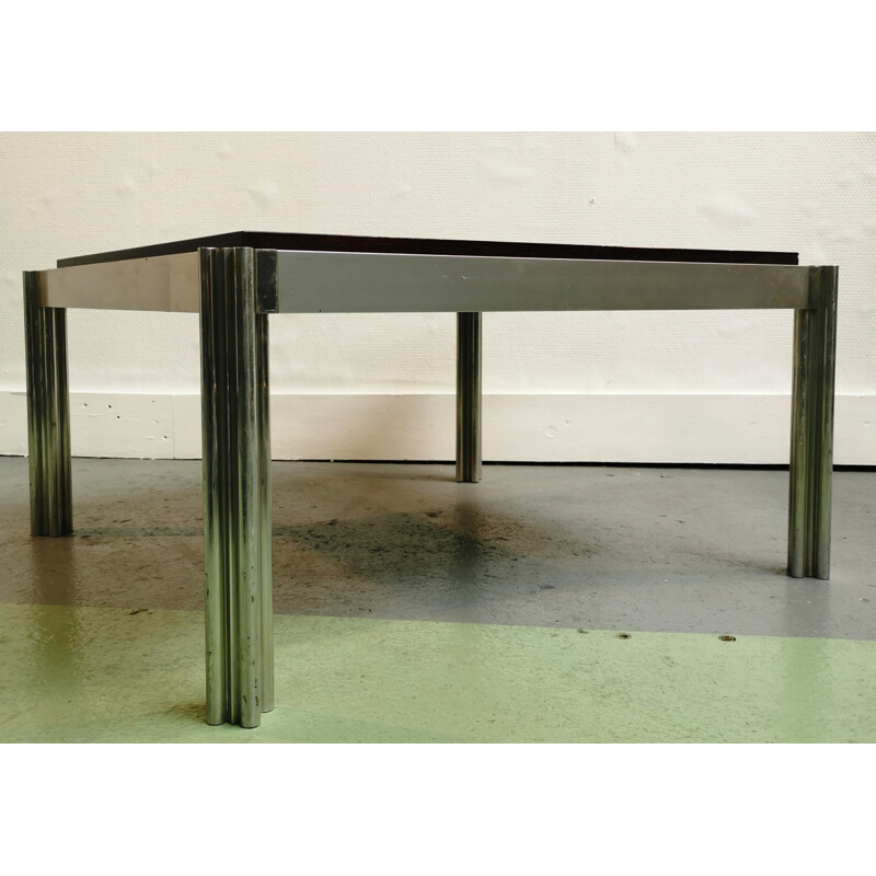 Vintage coffee table  Square by George Ciancimino 1970s
