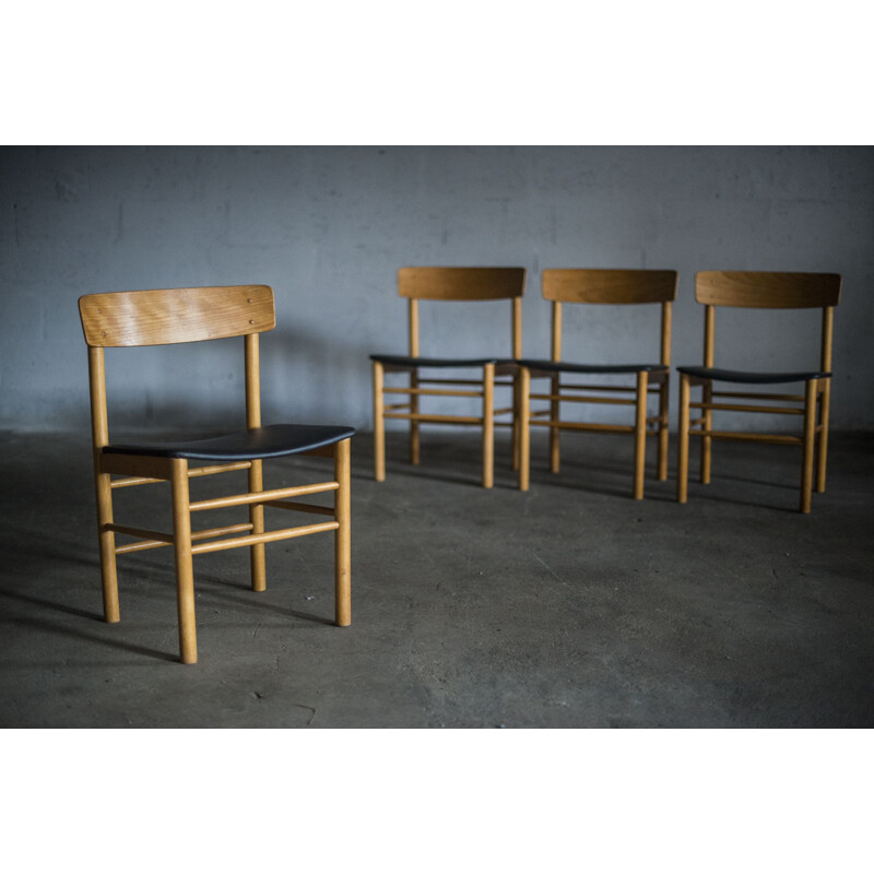 Vintage scandinavian  chairs by Borge Mogensen Denmark