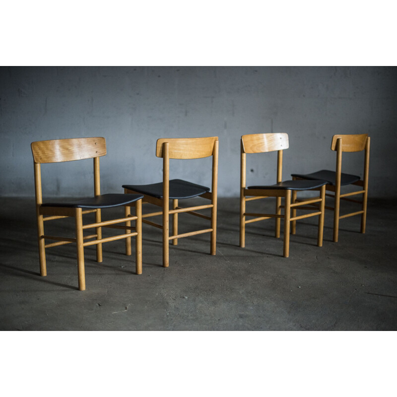 Vintage scandinavian  chairs by Borge Mogensen Denmark