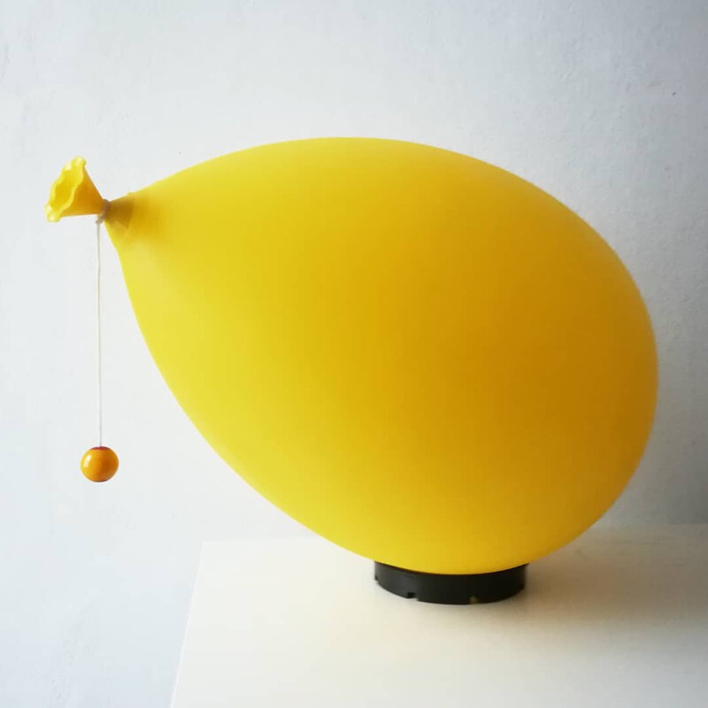 Vintage XXL ballon lamp by Yves Christin 1980s