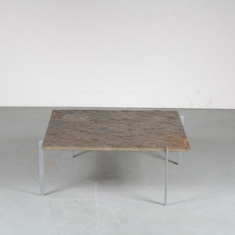 Vintage coffee table by Poul Kjaerholm Denmark 1960s