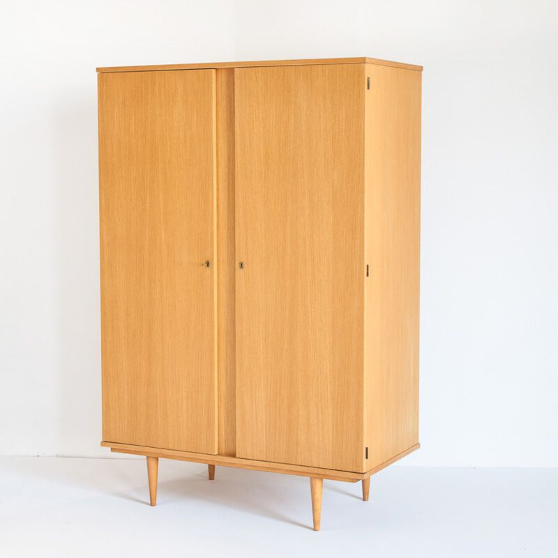 Vintage two-door wardrobe France 1970s