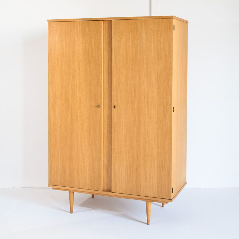 Vintage two-door wardrobe France 1970s