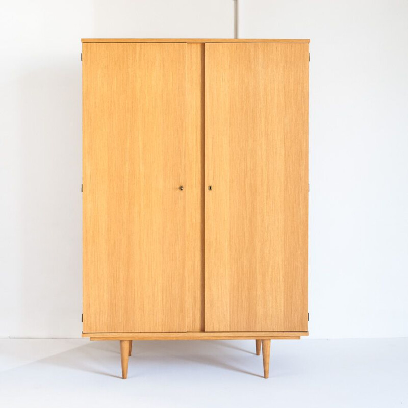 Vintage two-door wardrobe France 1970s