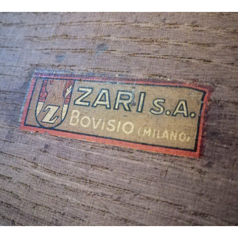 Vintage kapstok van Zari Milano Italië 1950