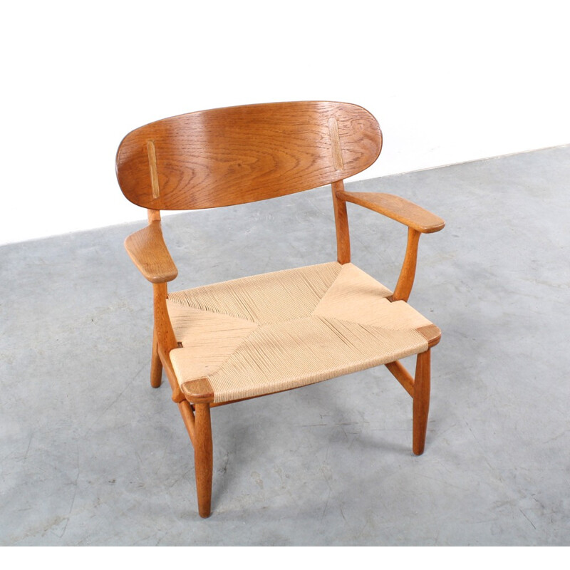 CH22 Scandinavian armchair, Hans. J. WEGNER - 1950s