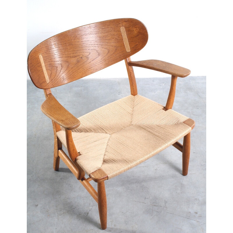 CH22 Scandinavian armchair, Hans. J. WEGNER - 1950s