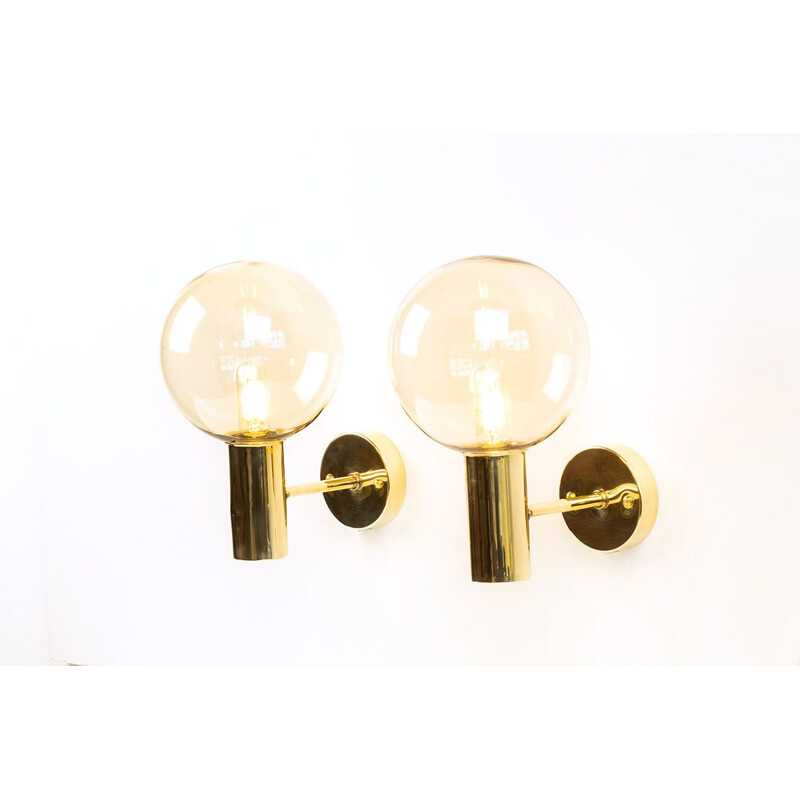 Pair of vintage sconces by Hans Agne Jakobsson 1960s