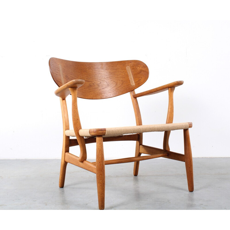 CH22 Scandinavian armchair, Hans. J. WEGNER - 1950s