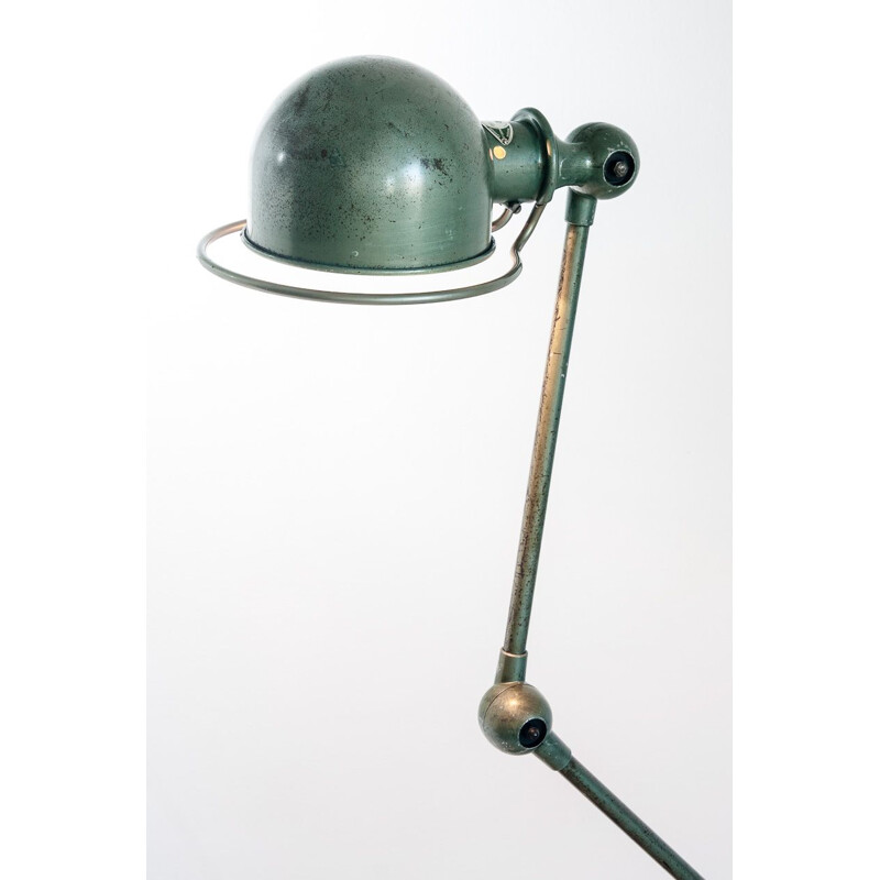 Vintage Jielde lamp with three arms by Jean-Louis Domecq France 1950s