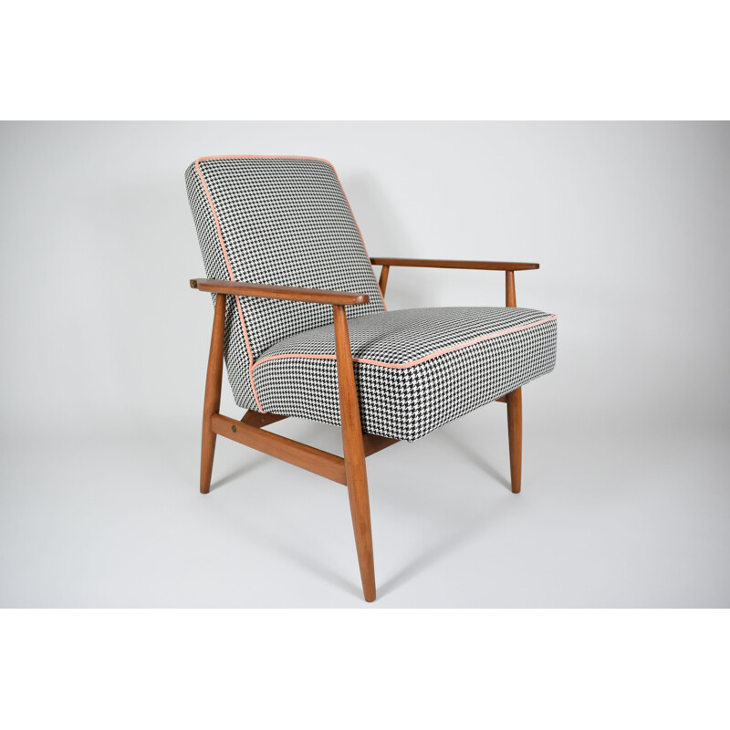 Vintage grey armchair 300-190 by Henryk Lis 1970s