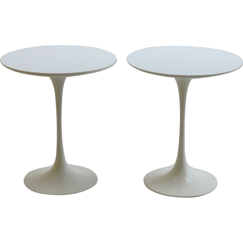 vintage Pair of  side tables by Maurice Burke UK 1960s