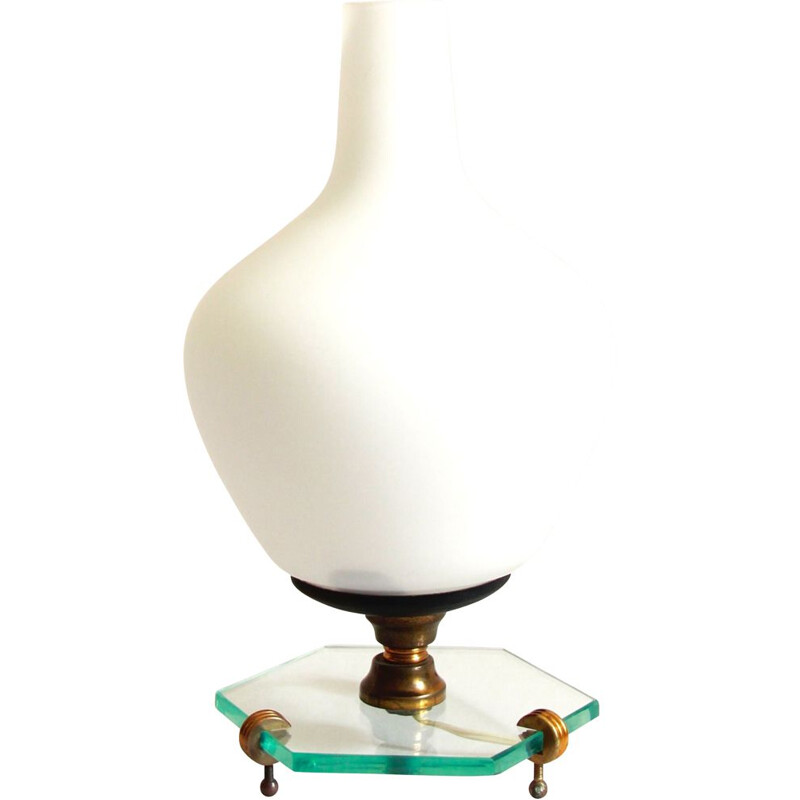Lampe de table vintage Italie 1950