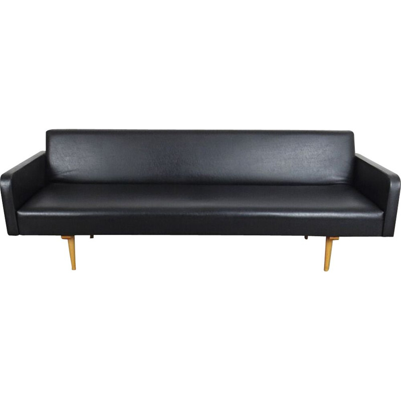 Vintage leatherette sofa