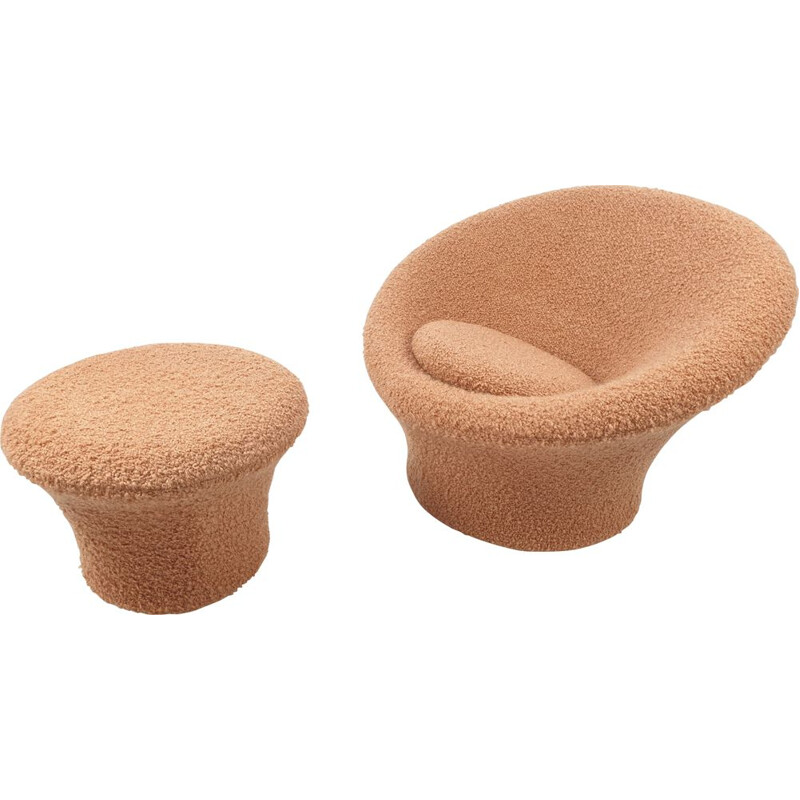 Mushroom Armchair and Ottoman by Pierre Paulin for Artifort, 1960s