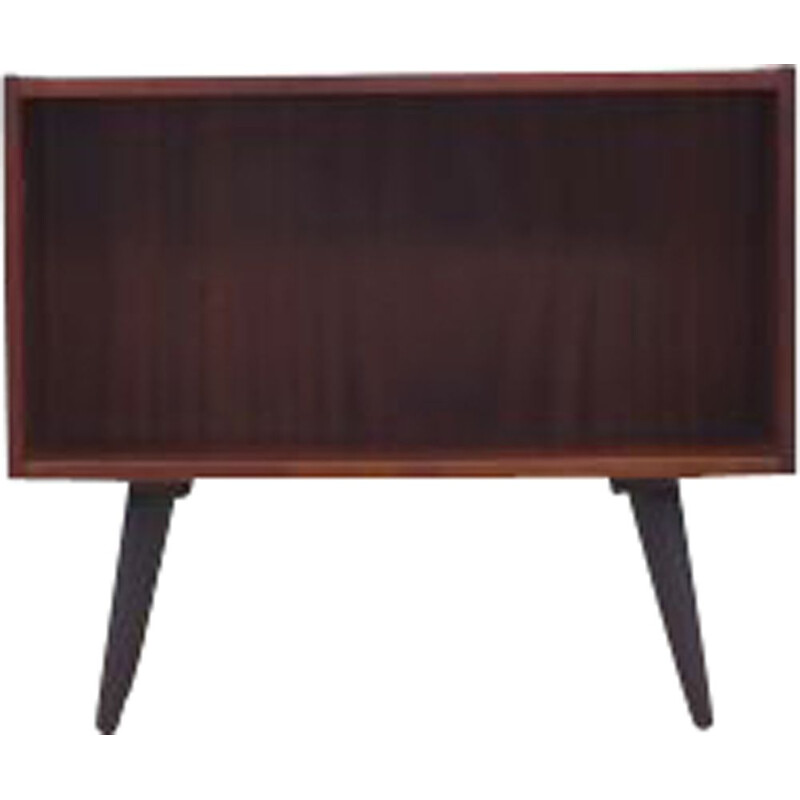 Vintage mahogany bookcase, Denmark 1960