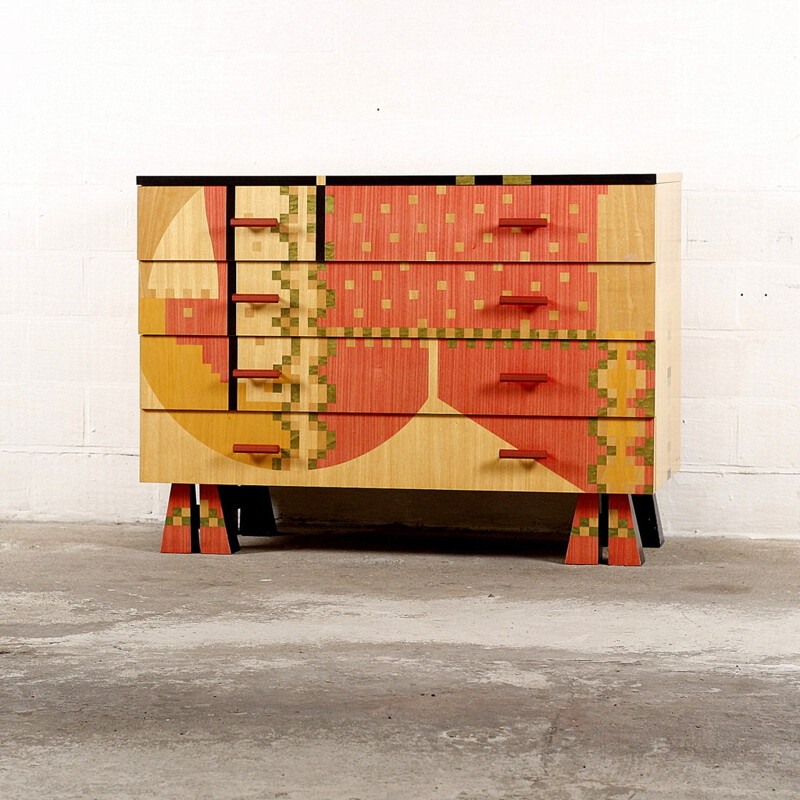 Zanotta chest of drawers, Alessandro MENDINI - 1980s