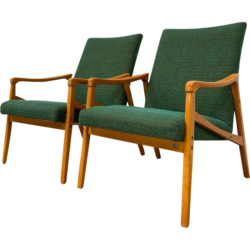 Vintage armchairs by J.Jiroutek