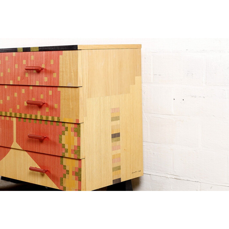 Zanotta chest of drawers, Alessandro MENDINI - 1980s