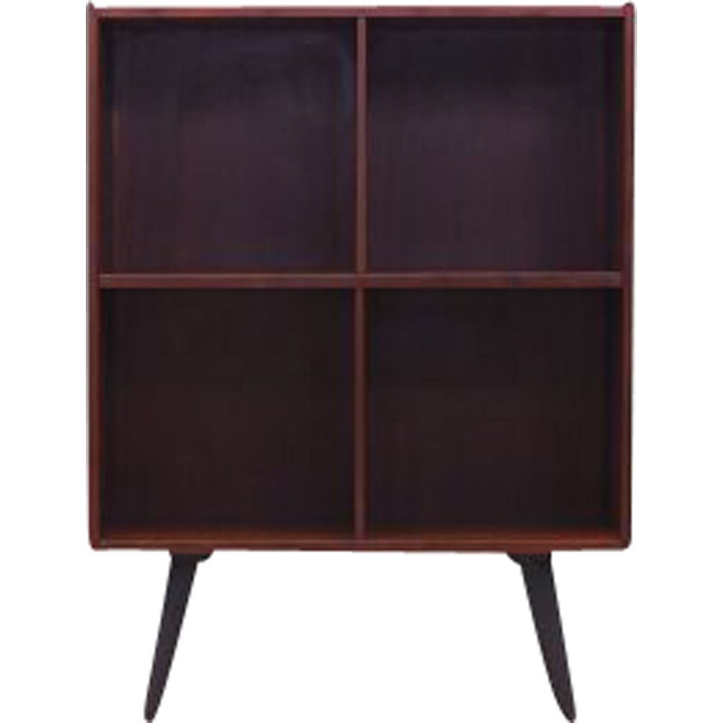 Vintage mahogany bookcase Denmark 1960s