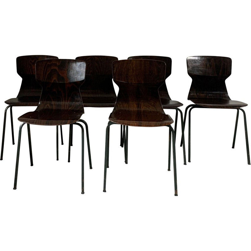 Vintage-Stühle aus Palisanderholz 1960
