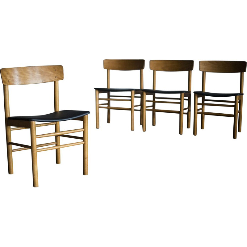 Vintage scandinavian  chairs by Borge Mogensen Denmark