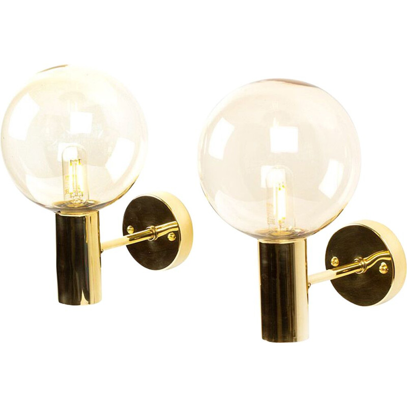 Pair of vintage sconces by Hans Agne Jakobsson 1960s