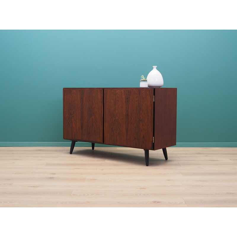 Vintage rosewood chest of drawers by Omann Jun 1970s