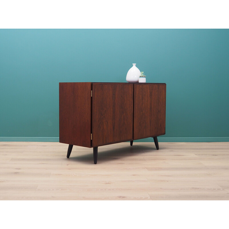 Vintage rosewood chest of drawers by Omann Jun 1970s