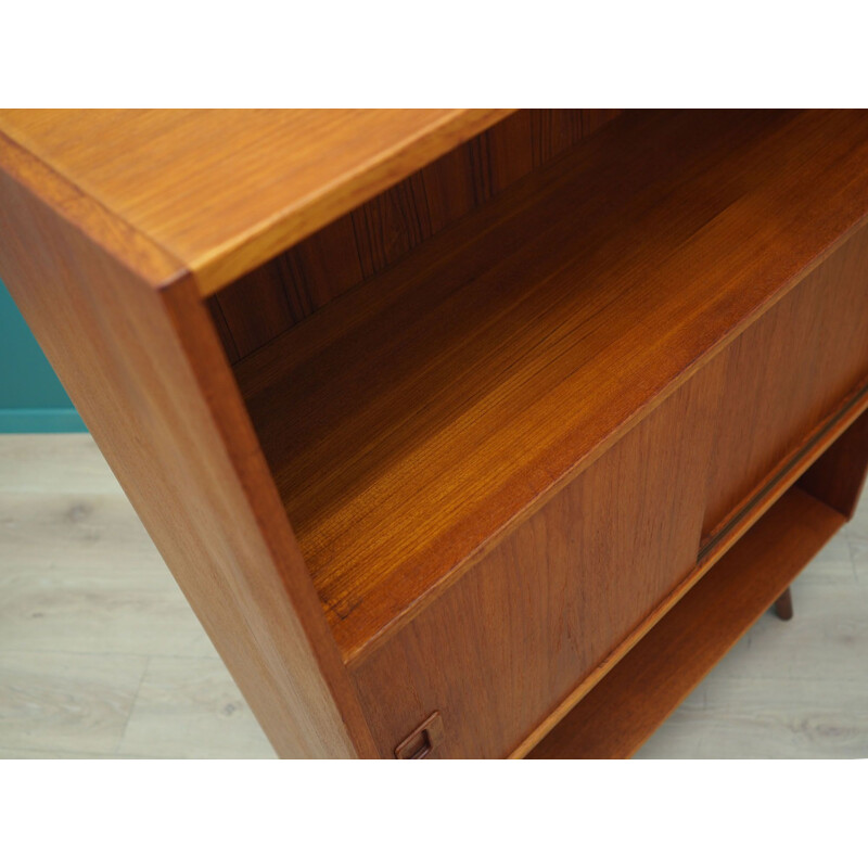 Vintage teak bookcase Denmark 1970s