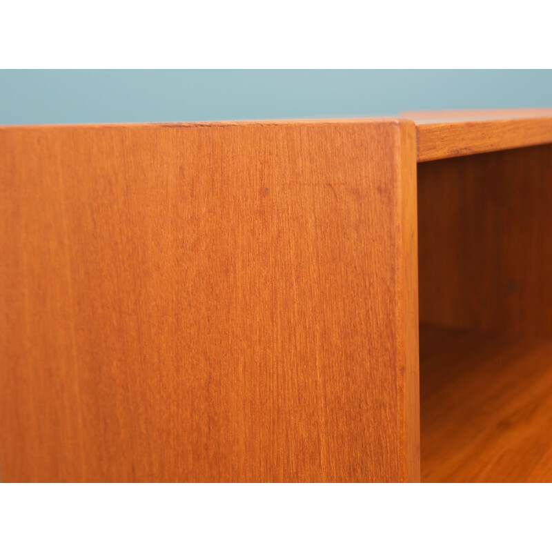 Vintage teak bookcase by ÆJM Møbler 1970s