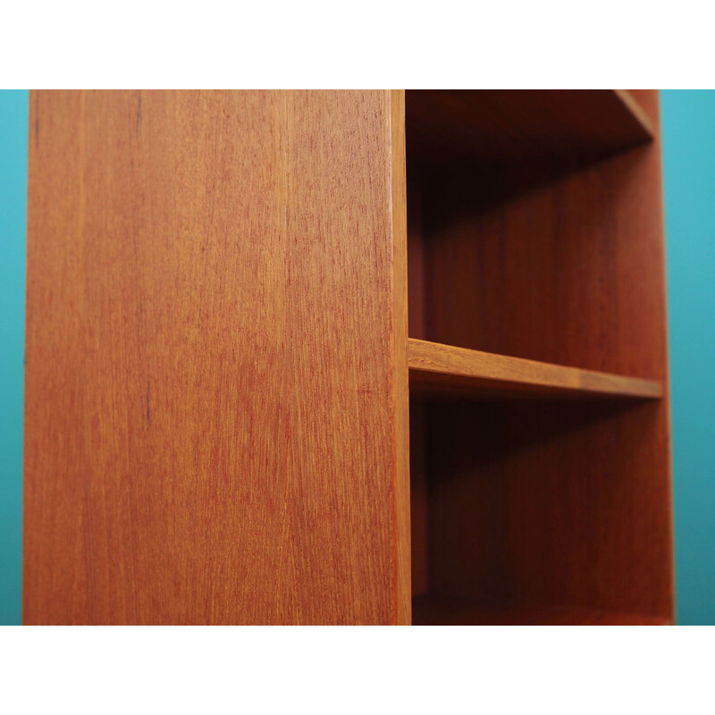 Vintage teak bookcase by ÆJM Møbler 1970s