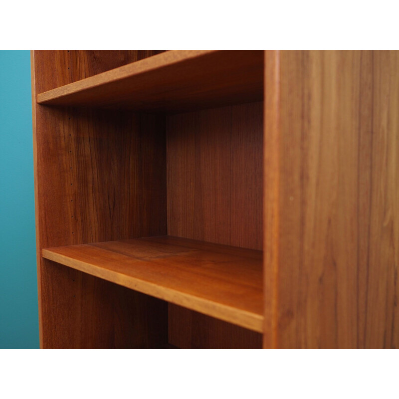 Vintage teak bookcase by ÆJM Møbler 1970s