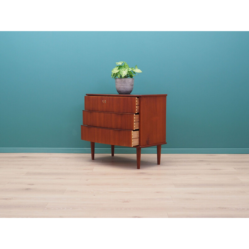 Vintage teak chest of drawers Denmark 1960s