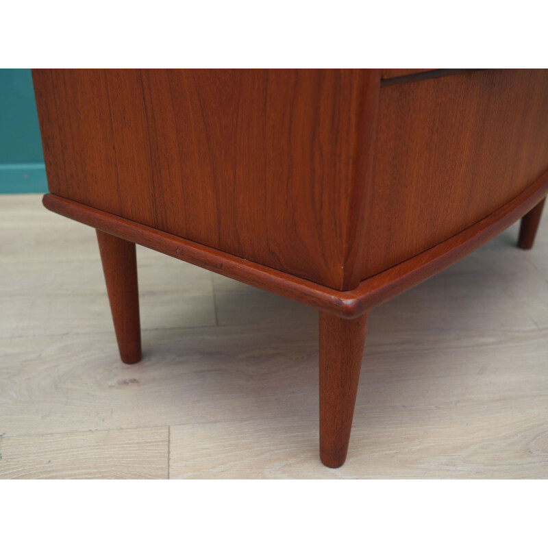 Vintage teak chest of drawers Denmark 1960s