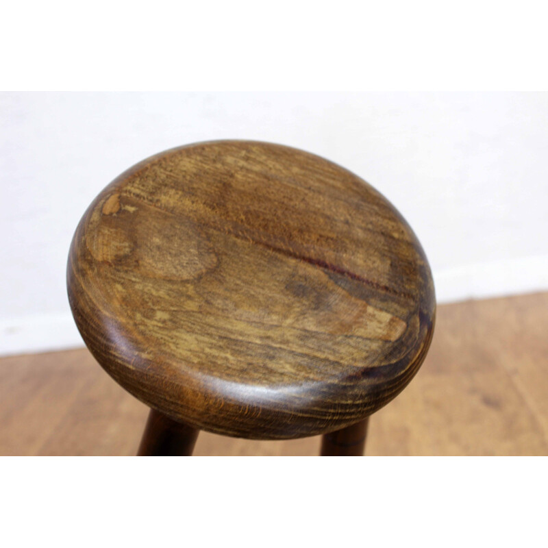 Vintage beech stool