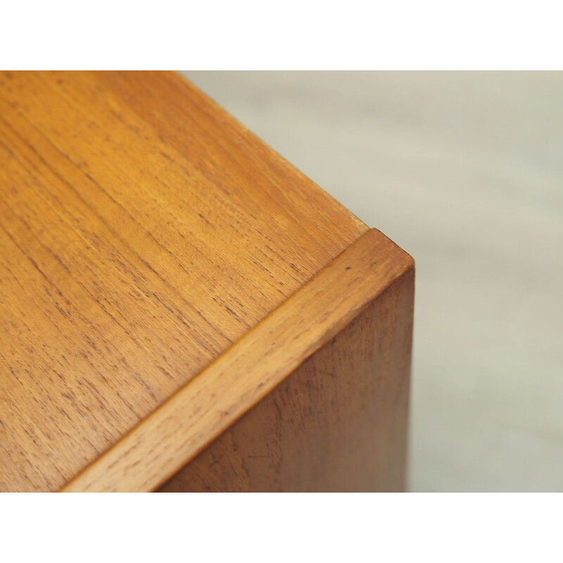 Vintage teak chest of drawers Denmark 1970s