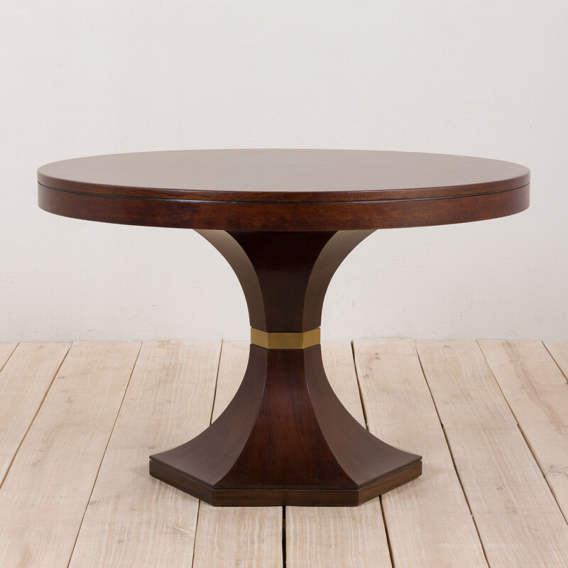 Ronde vintage centertafel Italië 1960