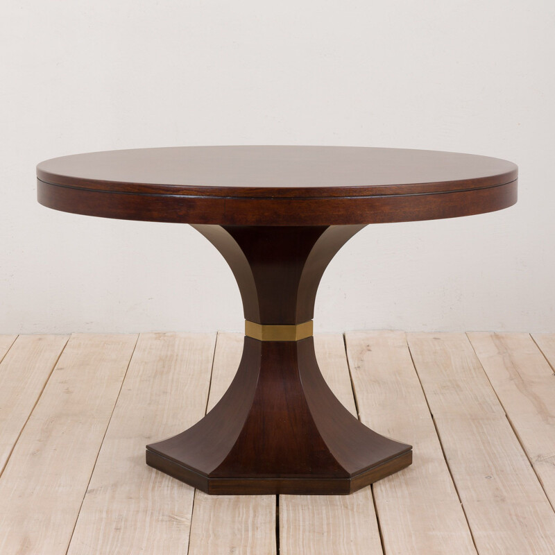 Vintage Round  center table Italy 1960s