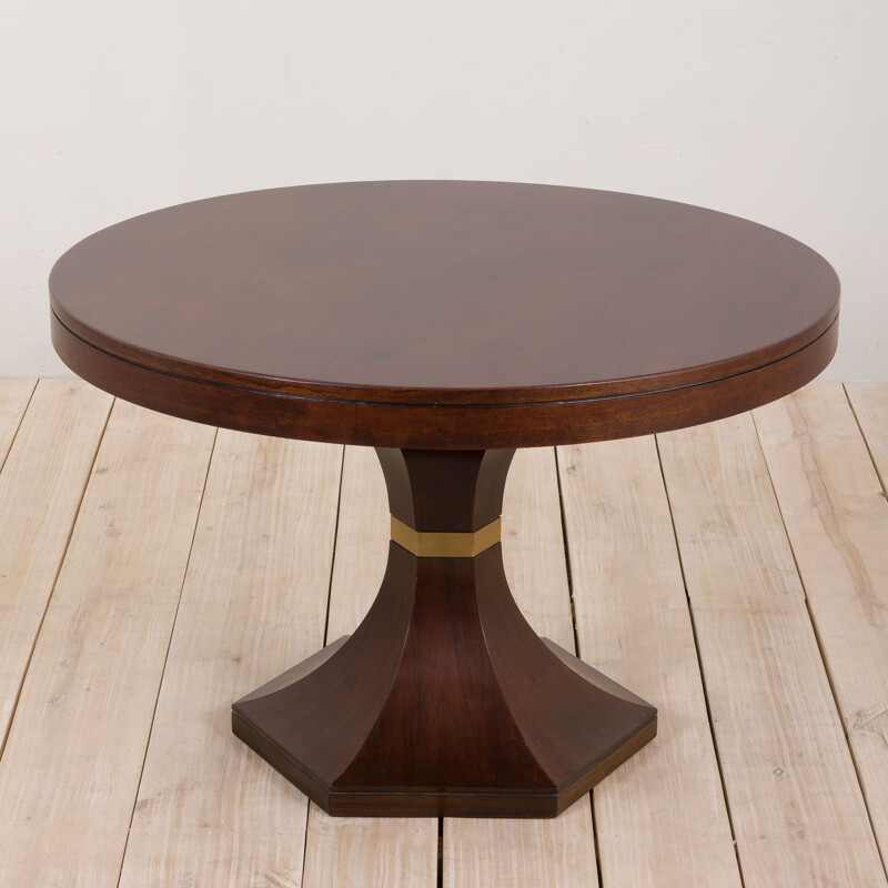 Vintage Round  center table Italy 1960s