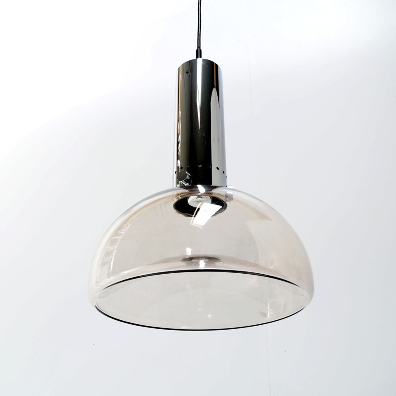 Vintage suspension lamp by Herbert Proft 1970s