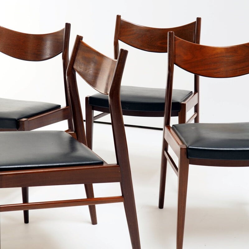 Set van 6 stoelen van Oswald Vermaercke