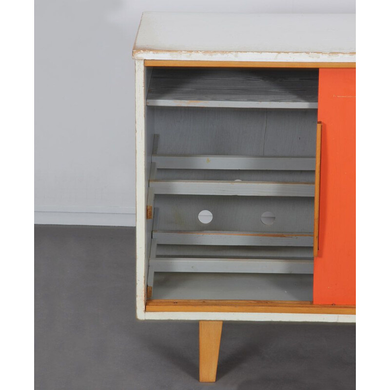 Vintage shoe cabinet Thèque 1965s