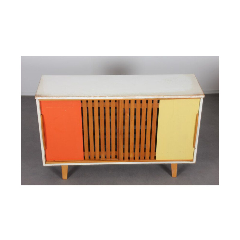 Vintage shoe cabinet Thèque 1965s