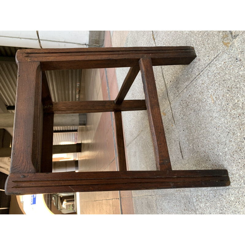 Set of 6 vintage stools from the resort of Les Arcs 1970s