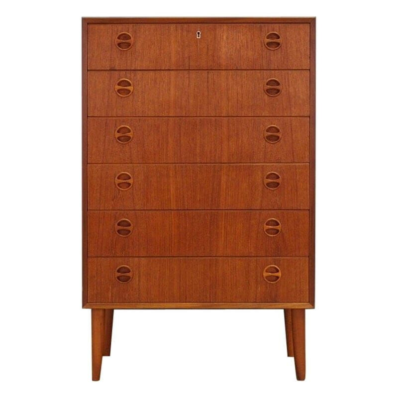 Vintage scandinavian classic vintage chest of drawers 1970s